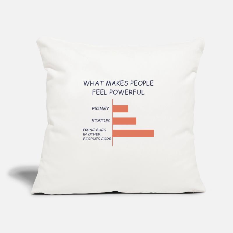 Computerprogrammierer Codierer Software Engineer Geschenk Sofakissen mit Füllung 45 x 45 cm