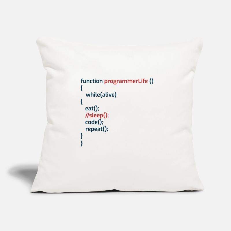 Computerprogrammierer Codierer Software Engineers Geschenk Sofakissen mit Füllung 45 x 45 cm