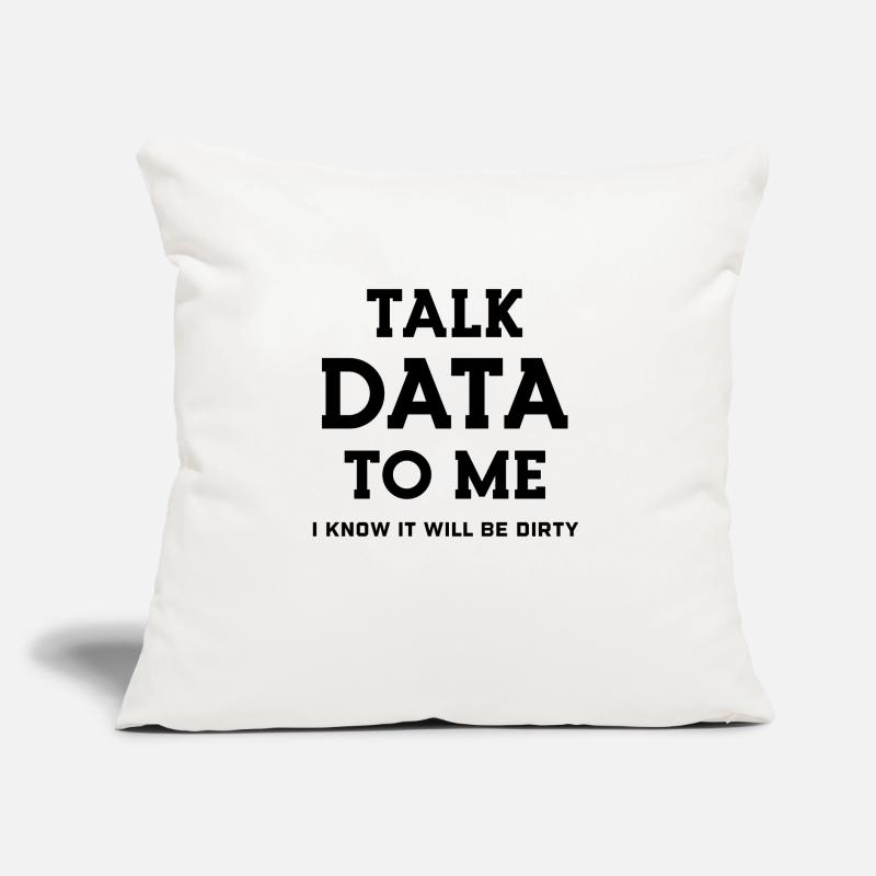 Data Science Statistics Data Scientist Coussin et housse de 45 x 45 cm