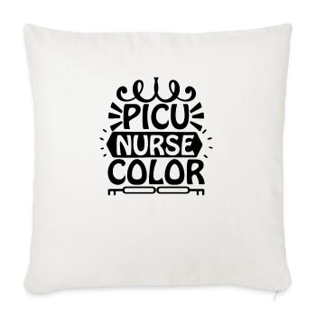 Picu Nurse - Sofa pillow with filling 45cm x 45cm - natural white - Front