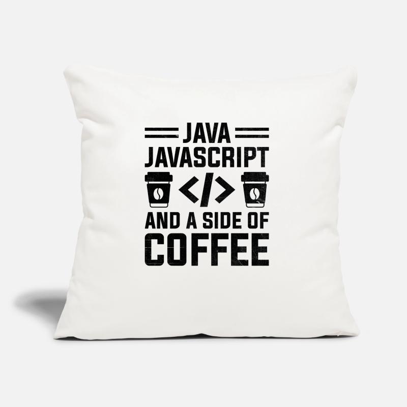 Kaffee-Codierung Programmierer Programmierer Entwickler Nerd Coff Sofakissen mit Füllung 45 x 45 cm