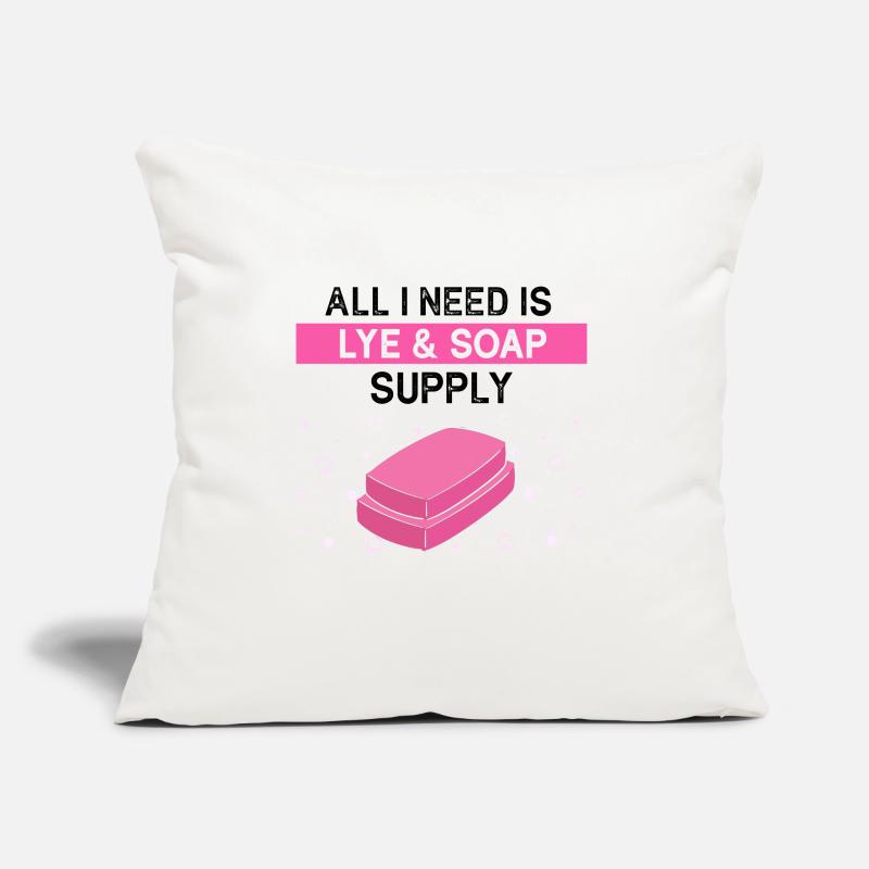 Soap Making Design for Soap Maker Designs Sofa pillow with filling 45cm x 45cm