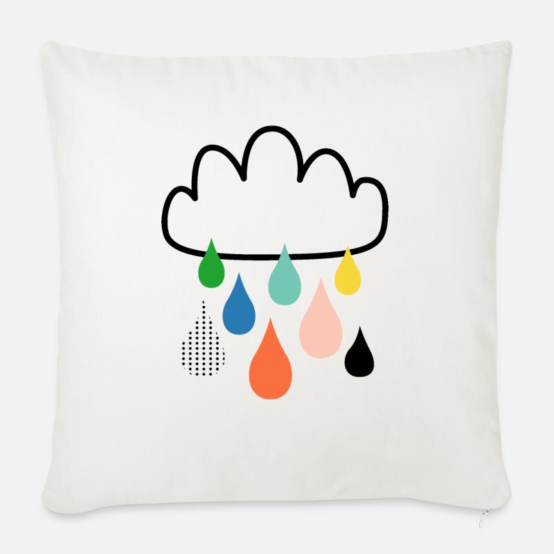 Cloud - Sofakissen mit Füllung 45 x 45 cm - Naturweiß