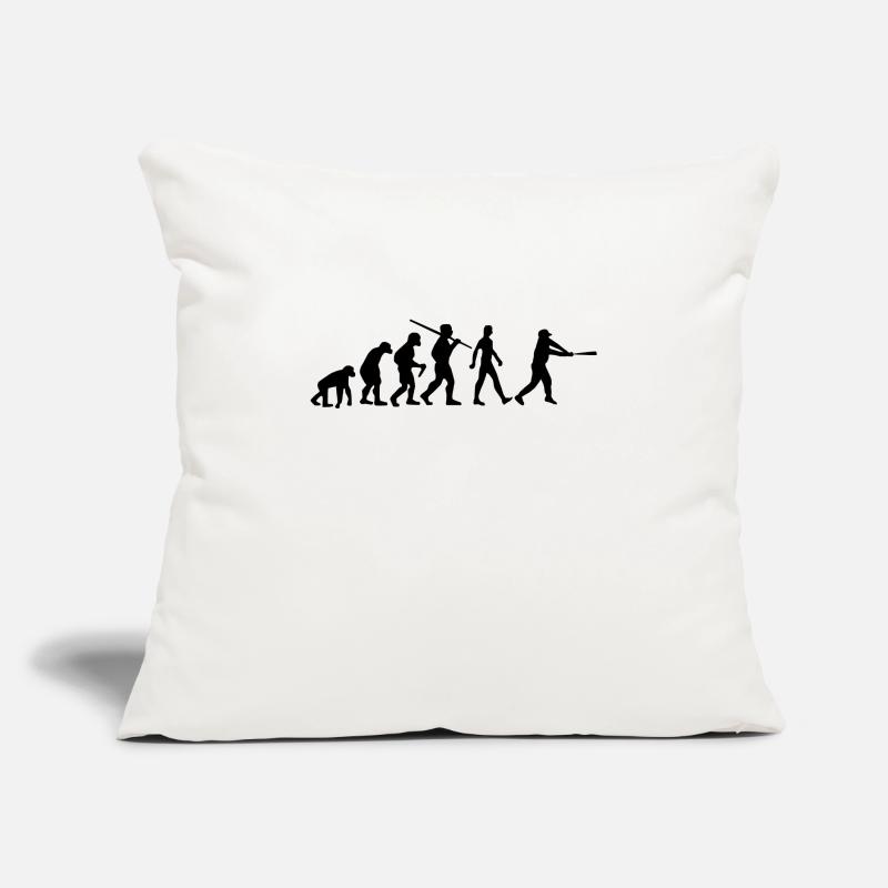 Baseball Evolution Batter Evolution Sofa pillow with filling 45cm x 45cm
