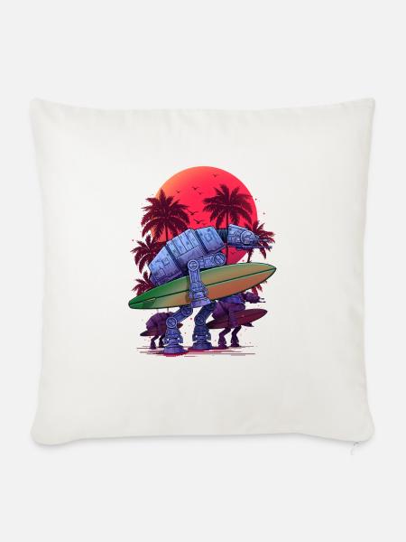 ATATS SOMMER - Sofakissen mit Füllung 45 x 45 cm - Naturweiß