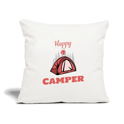 Happy Camper - Sofakissen mit Füllung 44 x 44 cm