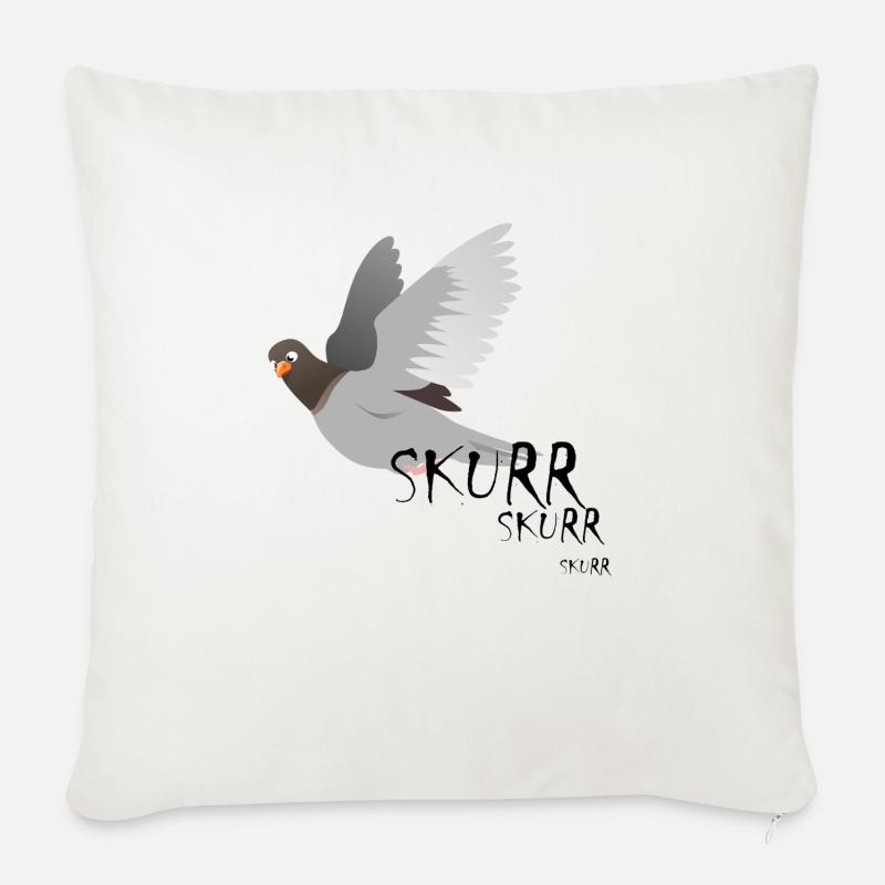 taube - Sofakissen mit Füllung 45 x 45 cm - Naturweiß 