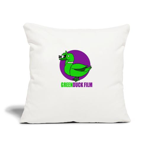 Greenduck Film Purple Sun Logo - Sofapude med fyld 45 x 45 cm