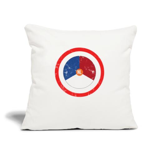 NL washed logo - Bankkussen met vulling 45 x 45 cm