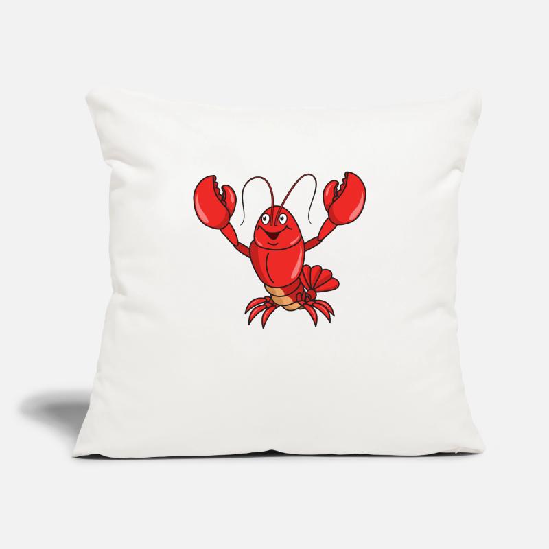 lobster Sofa pillow with filling 45cm x 45cm