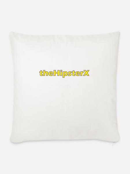 AggroWaitingX - Sofakissen mit Füllung 45 x 45 cm - Naturweiß 