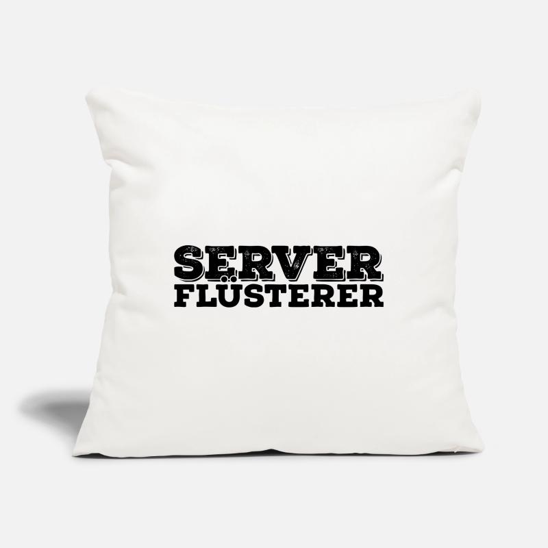 Server Flüsterer Admin Sysadmin Geschenk Sofakissen mit Füllung 45 x 45 cm