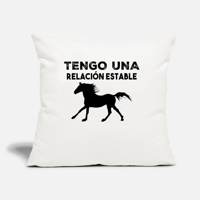 J’ai une relation stable Coussin et housse de 45 x 45 cm