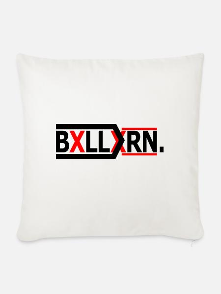 BXLLXRN - Sofakissen mit Füllung 45 x 45 cm - Naturweiß