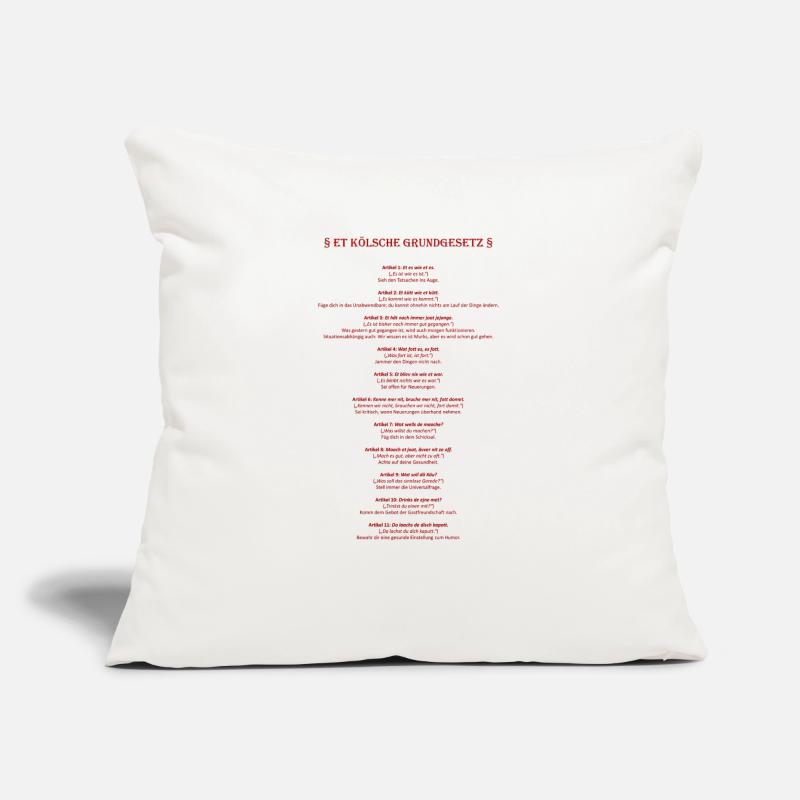 Et Kölsche Basic Law - Et Kölsche Basic Law Sofa pillow with filling 45cm x 45cm