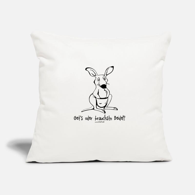 Gets oder brauchstn Beidel ? Sofakissen mit Füllung 45 x 45 cm