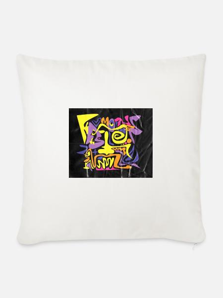 Plastic Tiki - Sofakissen mit Füllung 45 x 45 cm - Naturweiß