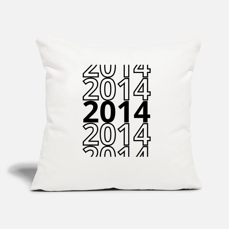 2014 2014 2014 Coussin et housse de 45 x 45 cm