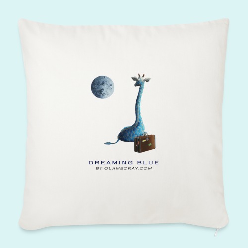 Dreaming Blue - Sofa pillow with filling 45cm x 45cm