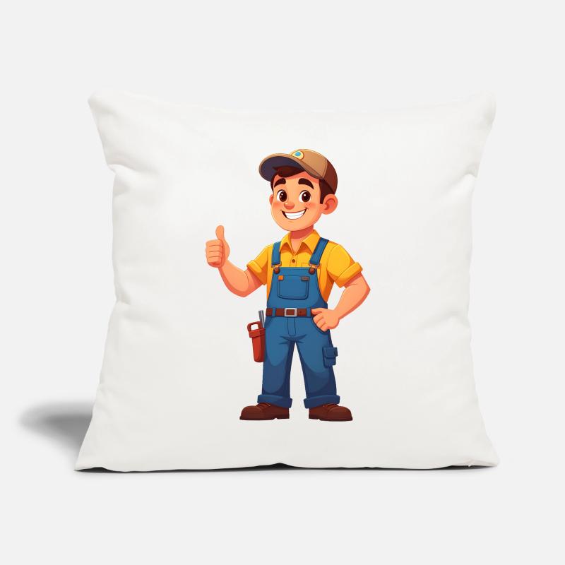 Mechaniker oder Handwerker Sofakissen mit Füllung 45 x 45 cm