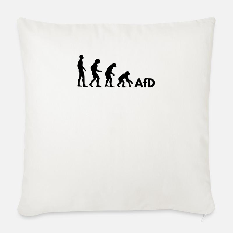 AfD Evolution - Sofakissen mit Füllung 45 x 45 cm - Naturweiß 