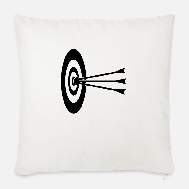 Archery Design - Sofakissen mit Füllung 45 x 45 cm - Naturweiß 