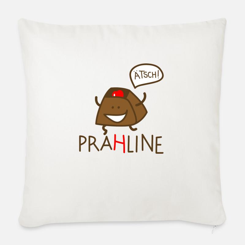 Praline - Sofakissen mit Füllung 45 x 45 cm - Naturweiß 