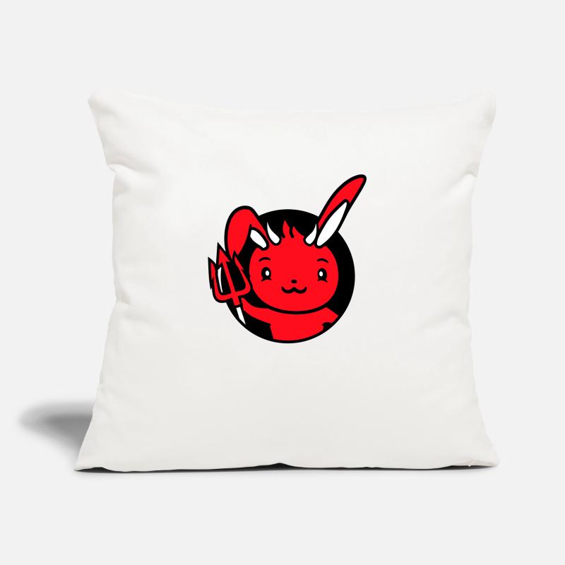 Bunny Devil Demon Evil Satan Hell Trident Costume Sofa pillow with filling 45cm x 45cm