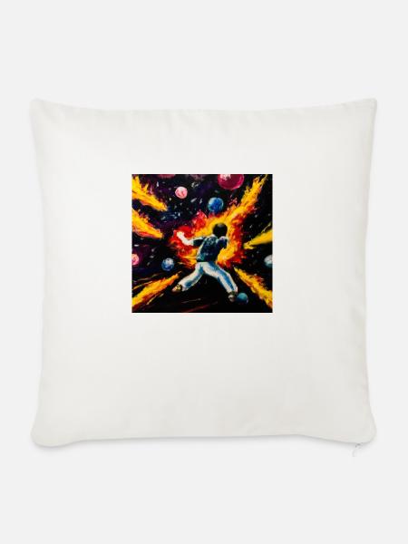 Bowling - Sofakissen mit Füllung 45 x 45 cm - Naturweiß 
