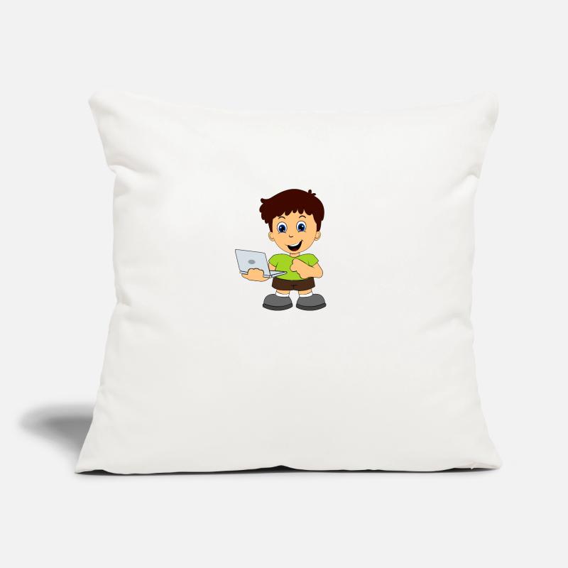 Computer Nerd Internet Sofa pillow with filling 45cm x 45cm