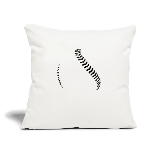 Baseball Naht / Baseball Seams - Poduszka na kanapę z wkładem 45 x 45 cm