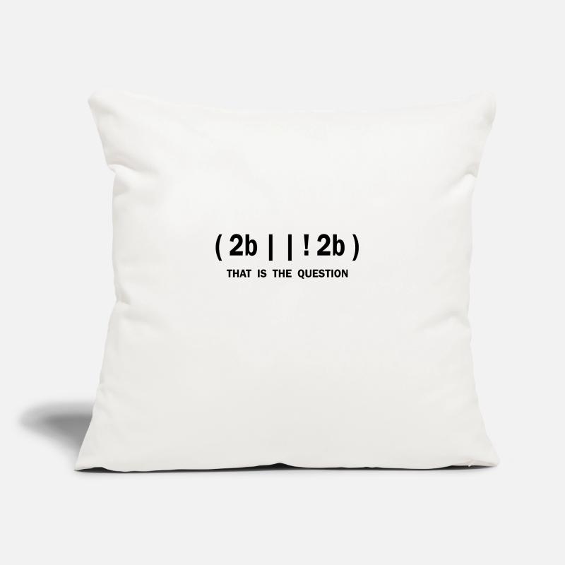 Cadeau de devis de programmation enseignant Coussin et housse de 45 x 45 cm