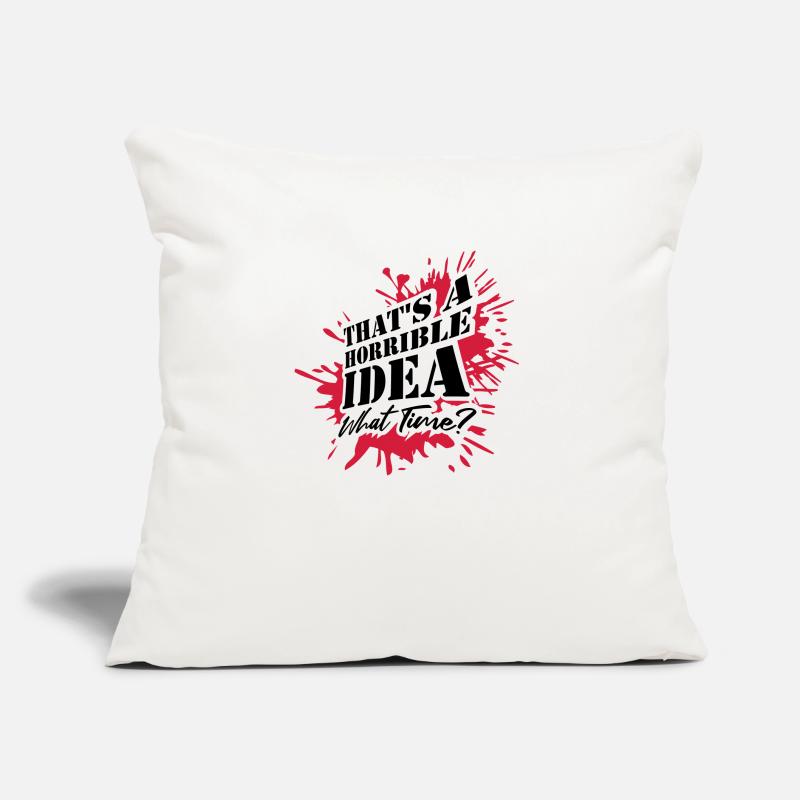 C’est une idée horrible Coussin et housse de 45 x 45 cm