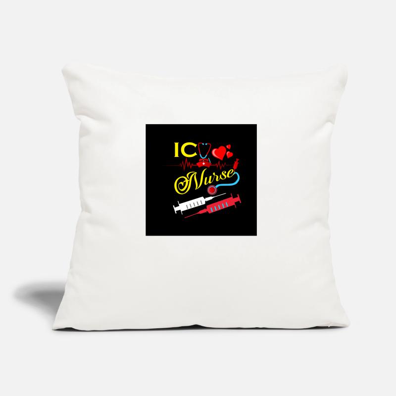 Conception de l’injection infirmière Coussin et housse de 45 x 45 cm