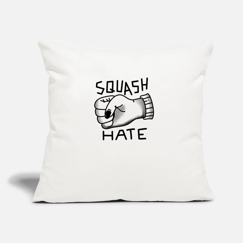 Squash Hate Sofa pillow with filling 45cm x 45cm