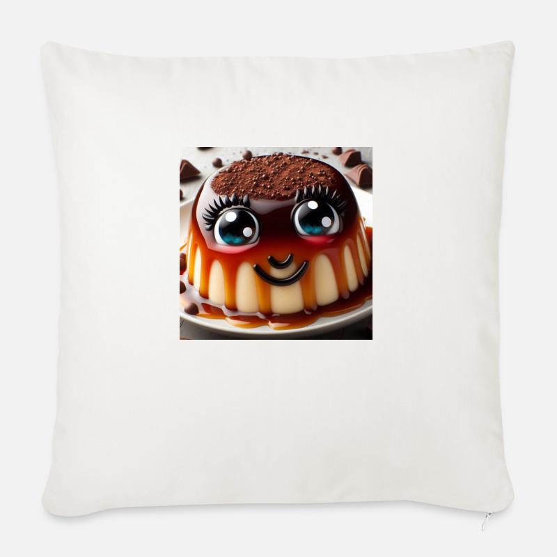 puddingface - Sofakissen mit Füllung 45 x 45 cm - Naturweiß 