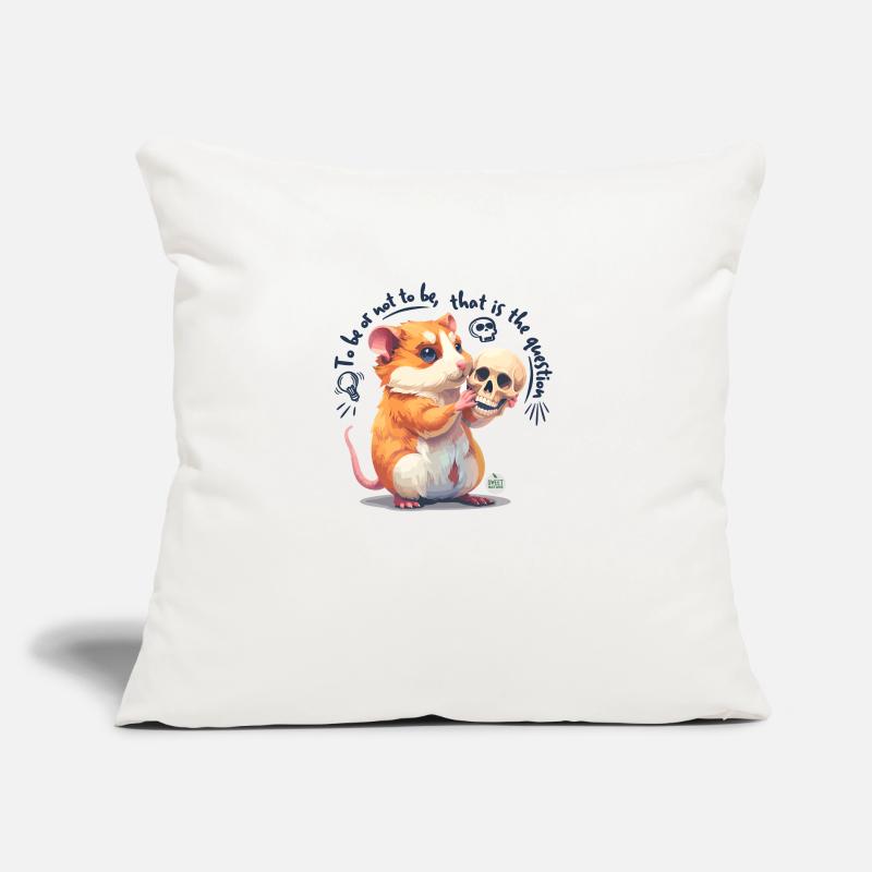 Sein oder Nichtsein Sofakissen mit Füllung 45 x 45 cm