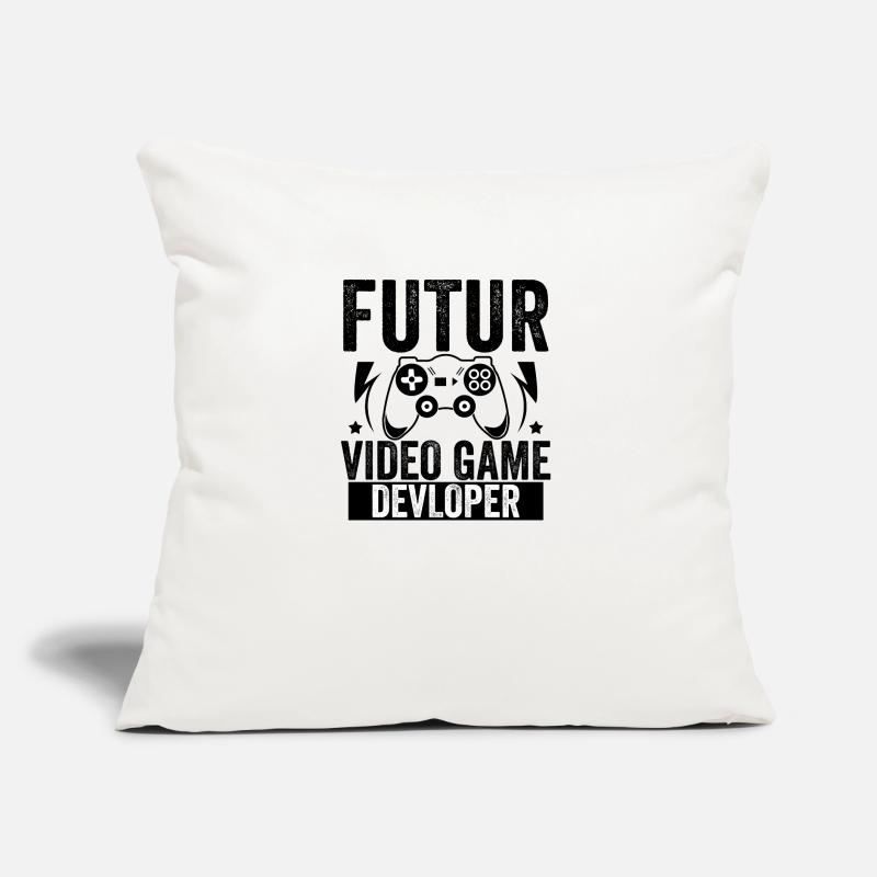 Future Video Game Devloper Sofa pillow with filling 45cm x 45cm