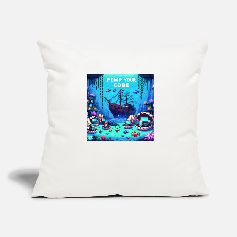 Underwater PimpYourCode Sofakissen mit Füllung 45 x 45 cm
