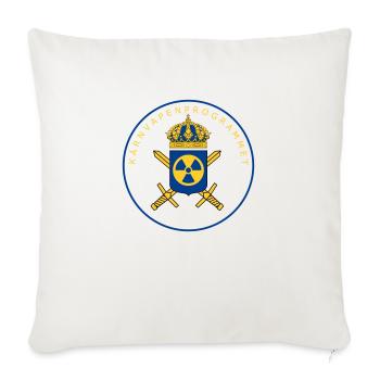 The Swedish Nuclear Weapons Programme - Sofa pillow with filling 45cm x 45cm - natural white - Front