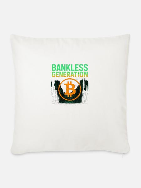 Bankless Generation - Sofakissen mit Füllung 45 x 45 cm - Naturweiß 