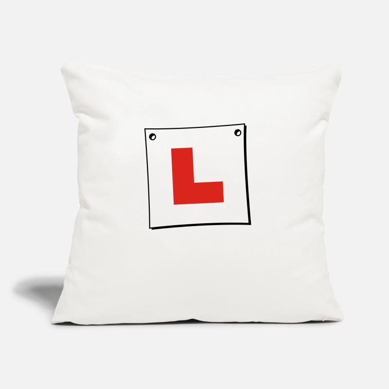 Learner Plate Sofa pillow with filling 45cm x 45cm