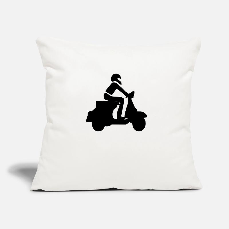 Motorroller Roller Blechroller Schaltroller Sofakissen mit Füllung 45 x 45 cm