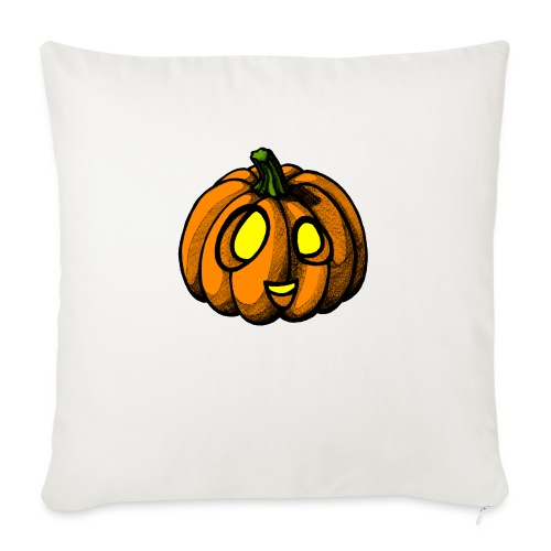 Pumpkin Halloween scribblesirii - Sohvatyynyt täytteellä 45 x 45 cm