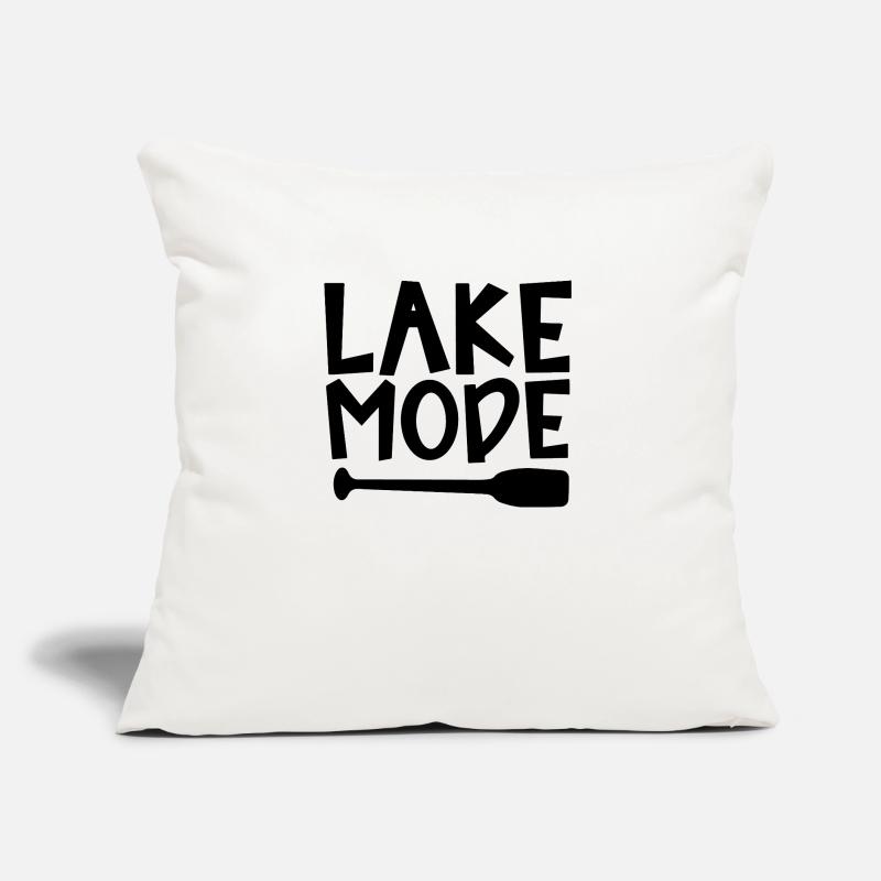Pagaie d’aventure en mode lacConception de motivation Coussin et housse de 45 x 45 cm