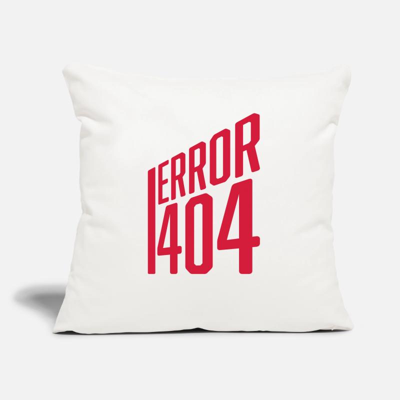 Code Error Error 404 Sofa pillow with filling 45cm x 45cm
