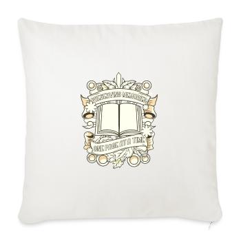 Scrapbooking Préserver les souvenirs une page à la fois - Coussin et housse de 45 x 45 cm - blanc nature - Devant