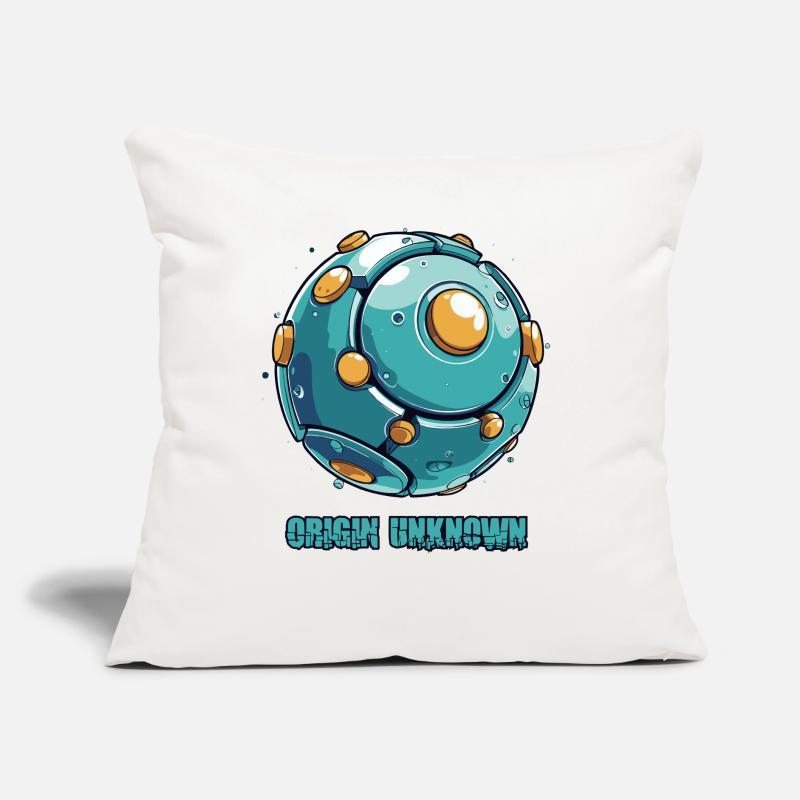 Round unknown object, origin unknown Sofa pillow with filling 45cm x 45cm