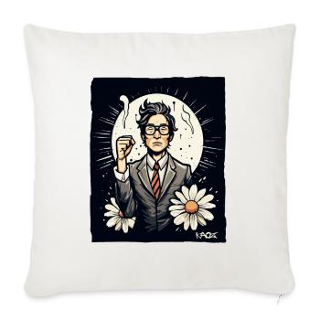 Un employé japonais se bat pour la liberté - Coussin et housse de 45 x 45 cm - blanc nature - Devant