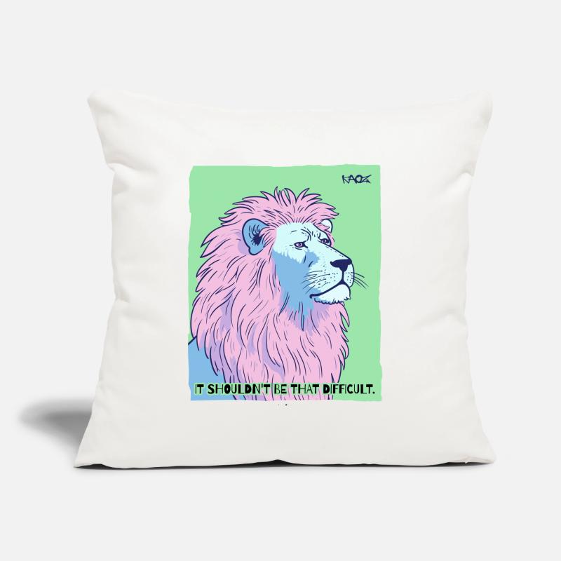 Cela ne devrait pas être si difficile, Leo Coussin et housse de 45 x 45 cm